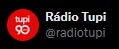 Twitter Rádio Tupi