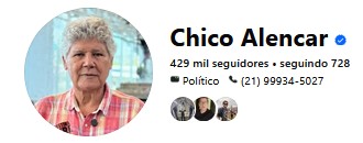 Facebook Chico Alencar