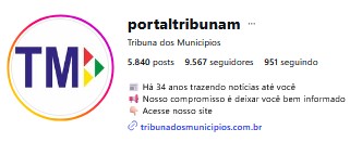 InstagramTribuna dos Municípios