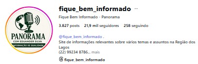 Instagram Fique Bem Informado