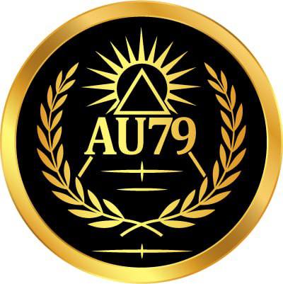 AU79 cryptocurrency logo