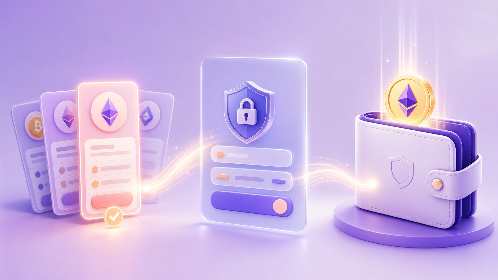 You chose a crypto offer. What happens next?