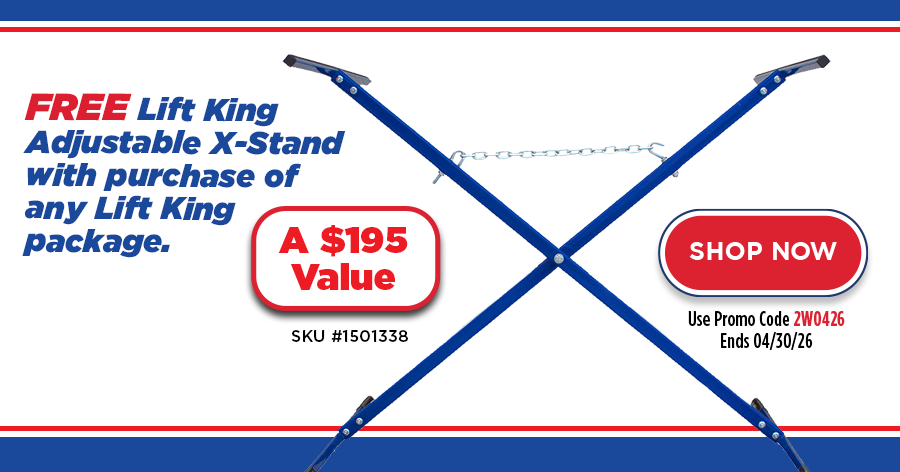 Free Lift King Adjustable X-Stand