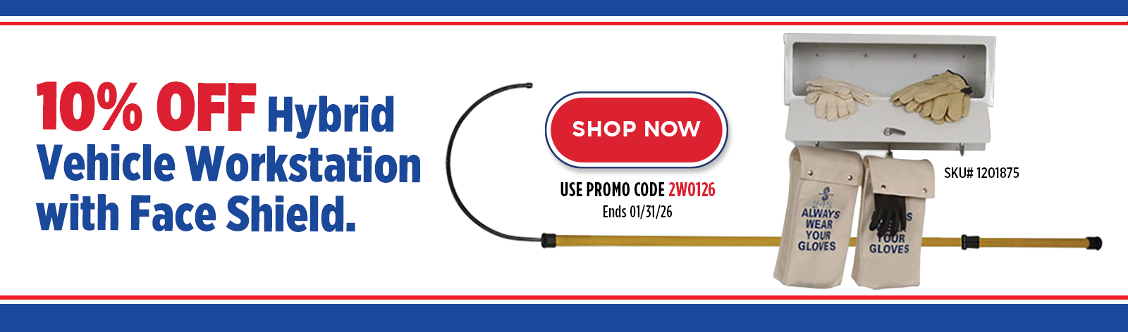 10% Off Hybrid Vehicle Workstation!