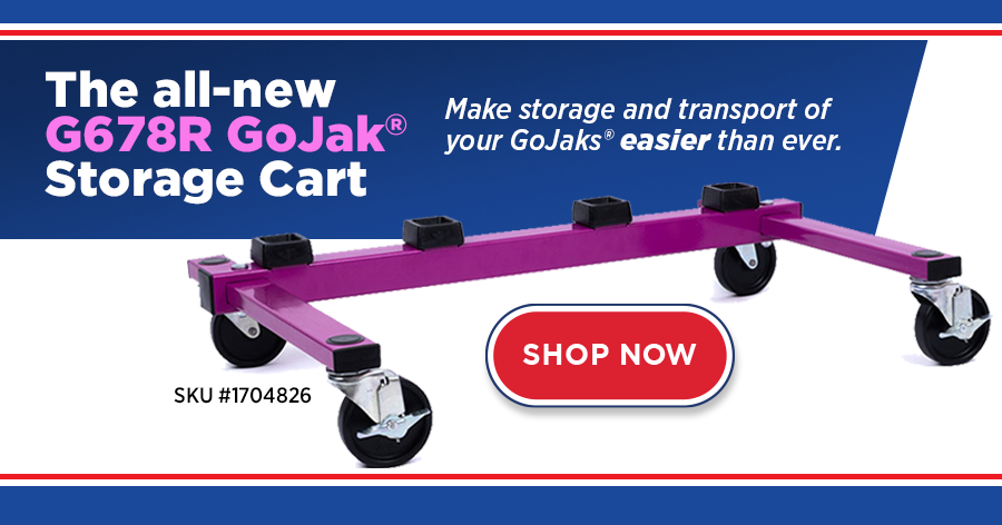 The All New GoJak Storage Cart Gen 3 - G678R