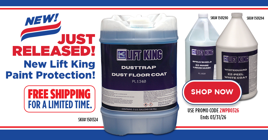 Free Shipping on New Lift King Paint Protection Products