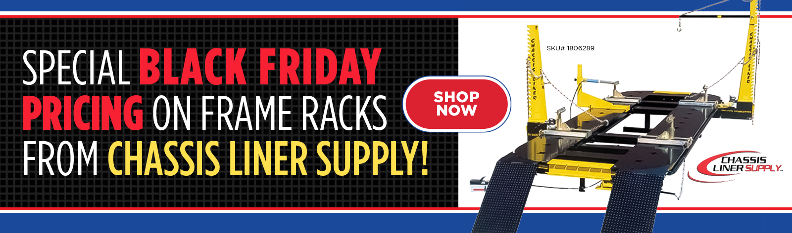 Black Friday Special Pricing on Frame Racks