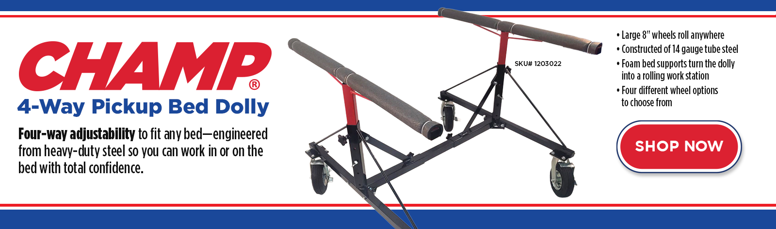 CHAMP 4-Way Pickup Bed Doly