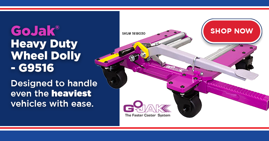 GoJak Heavy Duty Wheel Dolly