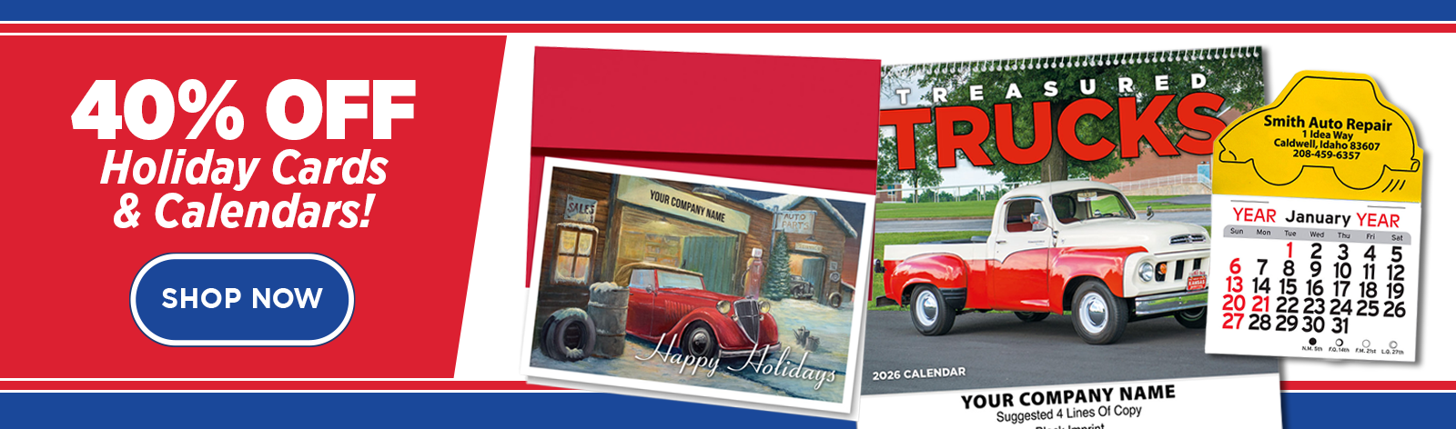 40% OFF Holiday Cards!