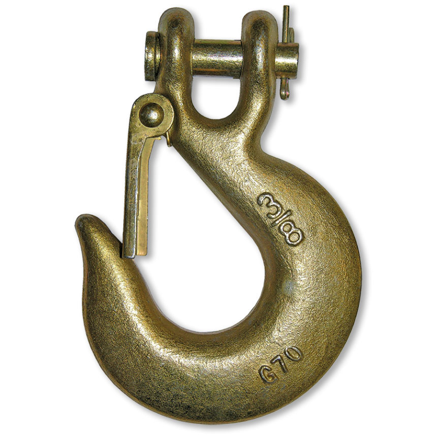 B/A G70 3/8 Clevis Slip Hook with Latch WLL 6600 lbs.