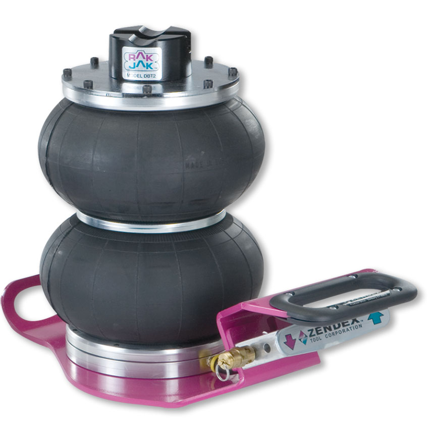 Zendex Tool RakJak™ 2Ton Double Bag Air Jack DBT2