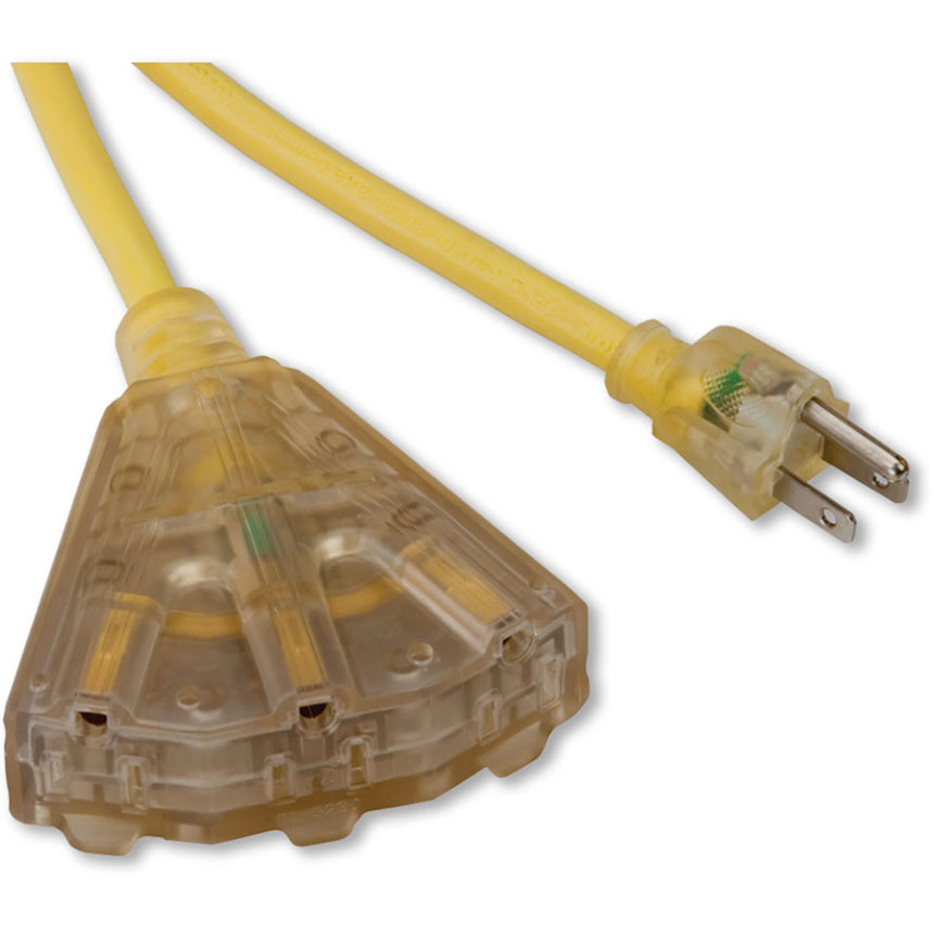 50' TripleTap Pro Extension Cord Auto Shop Supplies