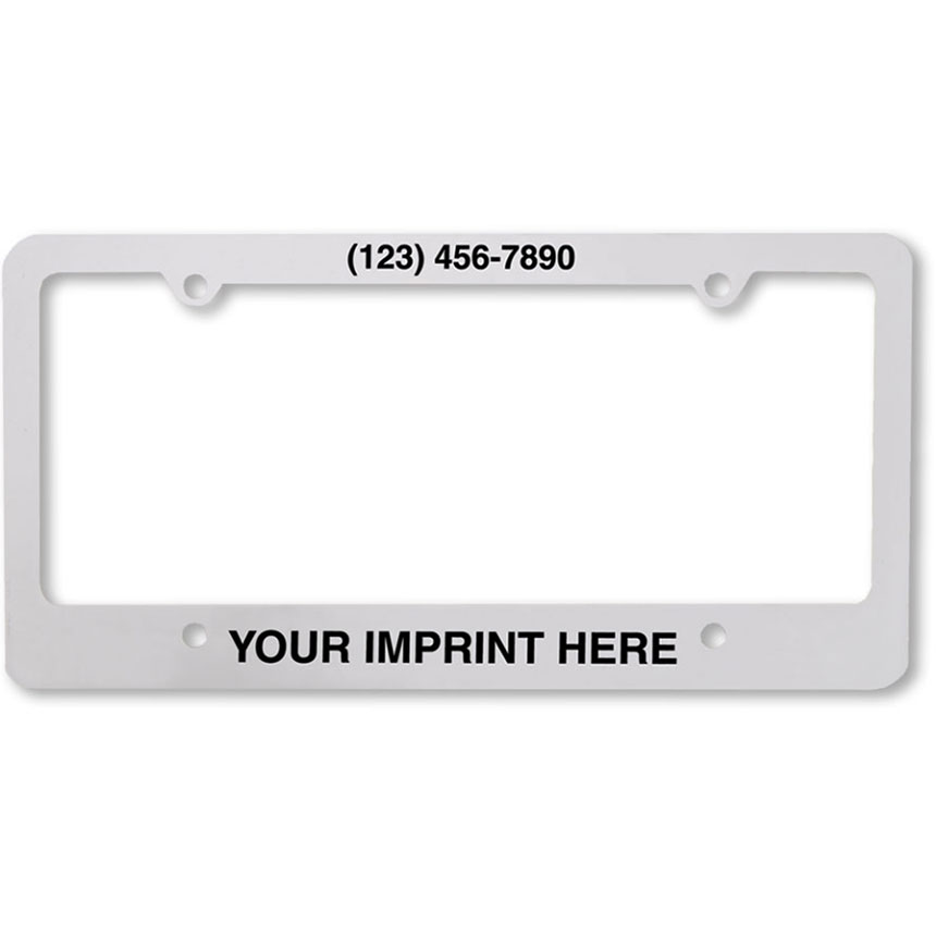 Custom License Plate Frames with 4 Holes Auto Supply