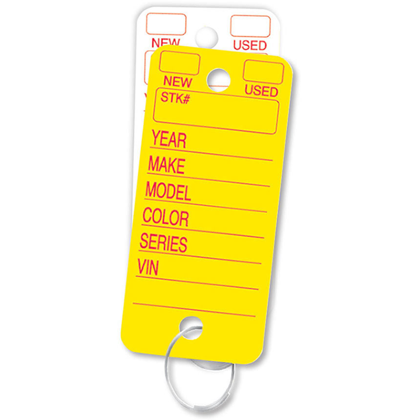 Solid Color Key Tags Auto Repair Key Tags
