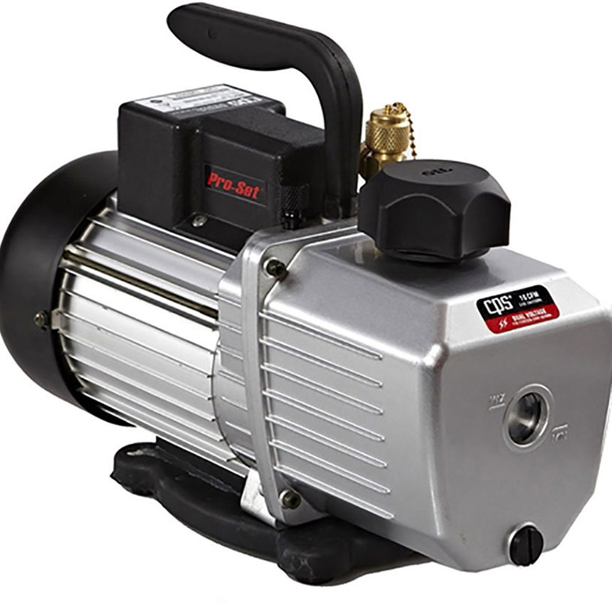 CPS ProSet® TwoStage, Dual Voltage (115/230V) Vacuum Pump w/Gas