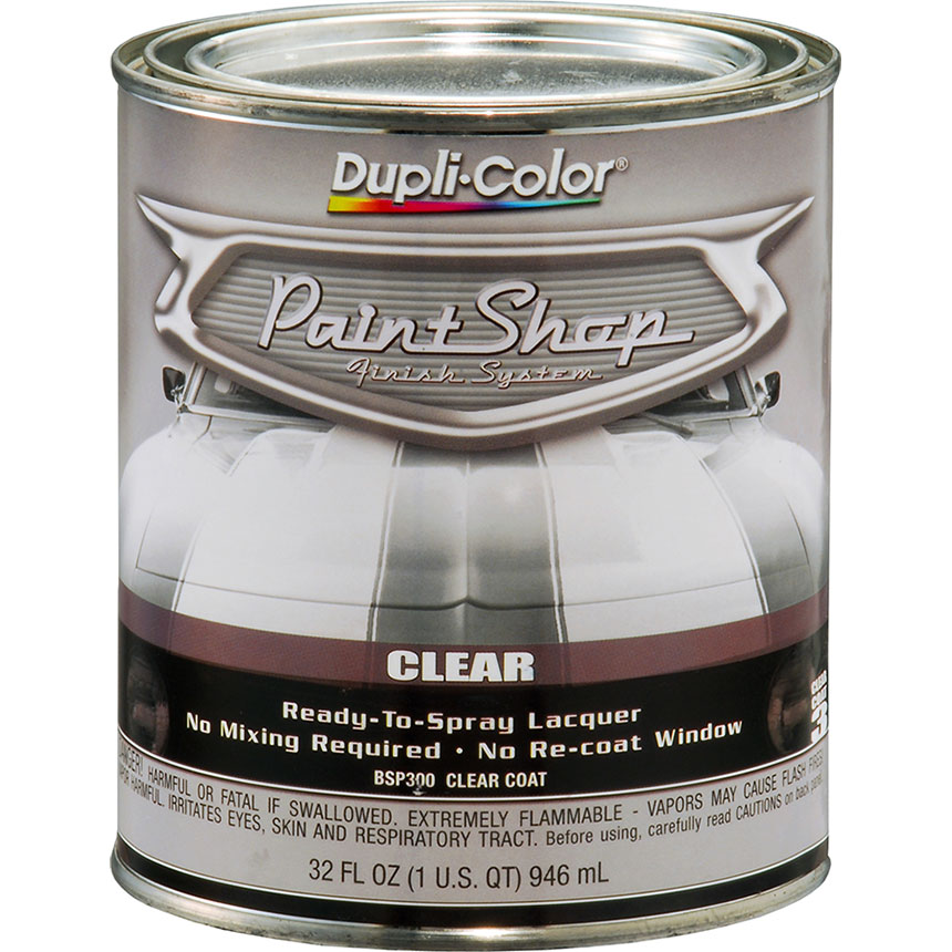 thumbnail image 2 of Dupli-Color BSP301 Paint Shop Finishing System – Metallic Clear Coat, 1K Aerosol 2 of 6