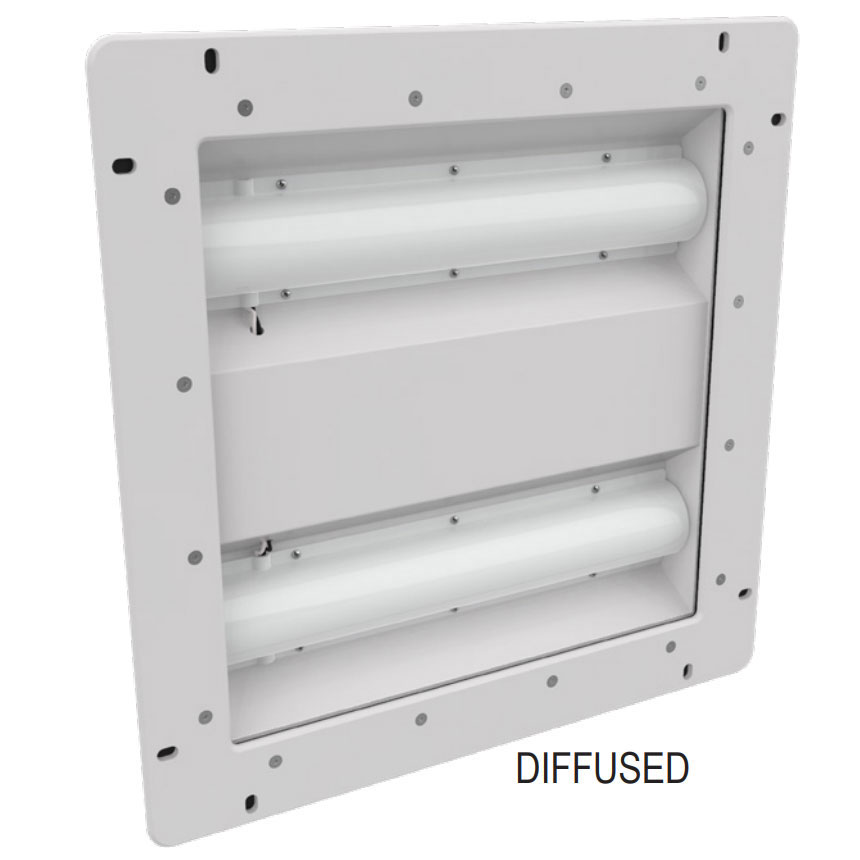 LDPI LE484 LED Paint Booth Light Spray Booth Lighting