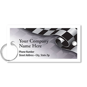 Personalized Full-Color Key Tags - Rolling Finish