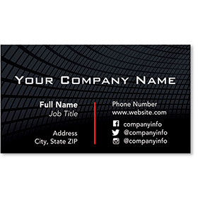 Designer Automotive Business Cards - Futuristic Grid
