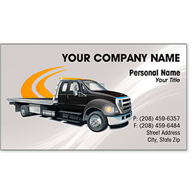 Designer Automotive Business Cards - Pathway Towing
