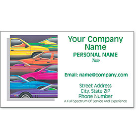 Premier Automotive Business Cards - Full Spectrum