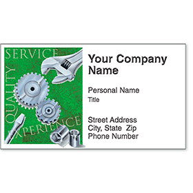 Premier Automotive Business Cards - Fine Tune