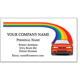 Premier Automotive Business Cards - Fast Forward