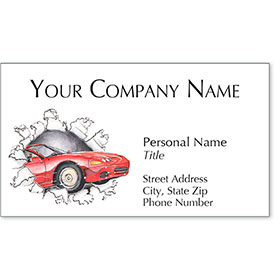 Premier Automotive Business Cards - Breakthrough