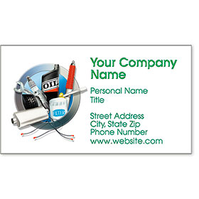 Premier Automotive Business Cards - Circle of Service