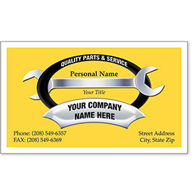 Premier Automotive Business Cards - Quality Tool