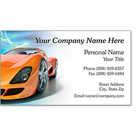 Premier Automotive Business Cards - Charged Up