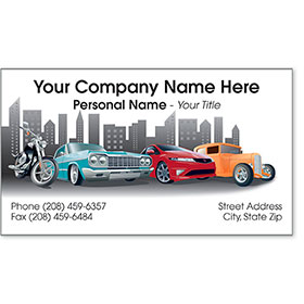 Premier Automotive Business Cards - Weekend Toys