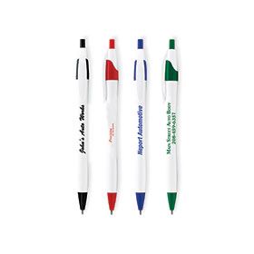 Dart Pen with White Barrel By Bic&copy;