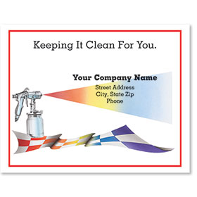 Personalized Full-Color Paper Floor Mats - Checkered Rainbow