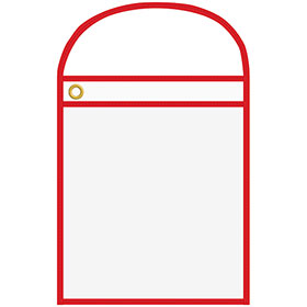 Repair Order Holder Clear/Red (25)