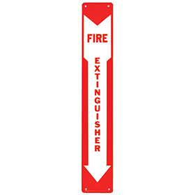 Shop Sign – 4" x 24" Extinguisher