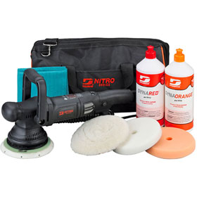 Dynabrade Polisher Kit 50208 with Orbital Buffer ROB1