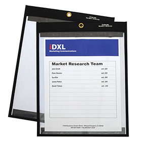 Magnetic Stitched Shop Ticket Holder