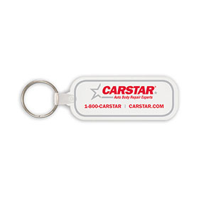 CARSTAR Soft Feel Oblong Key Tag LOGO Only (50)