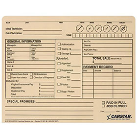 Repair Order jackets