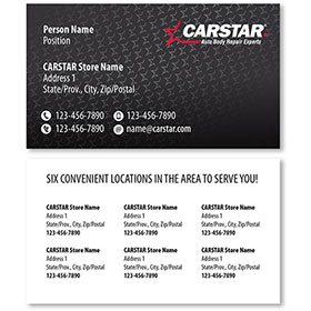 CARSTAR - Black Double Sided Card - Locations
