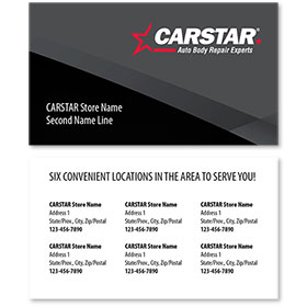 CARSTAR - Black Double Sided Card - Locations
