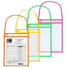 Repair Order Holder Plastic Neon (ea)