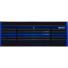 EX7215CHQ Extreme Tools® 72" 15 Drawer Professional Triple Bank Top Chest