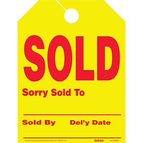 Fluorescent Mirror Tags-Sold 8.5" x 11.5" (50)