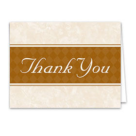 Thank You For Your Business Greeting Card 4 &frac12;" x 5 &frac12;" (50)