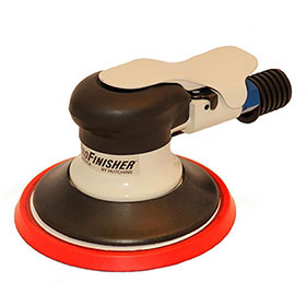 Hutchins Vacuum-Assist ProFinisher 520 Random Orbit Action Sander, 3/32", 6" Hook Pad