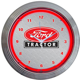 Neonetics Ford Tractor Neon Clock