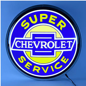 Neonetics Super Chevrolet Service 15" Backlit LED Lighted Sign